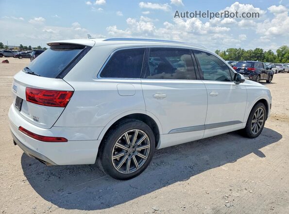 WA1LAAF75JD010077 2018 AUDI Q7 Белый Задняя правая четверть