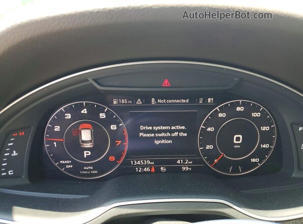 WA1LAAF75JD010077 2018 AUDI Q7 Белый Вид задней части салона
