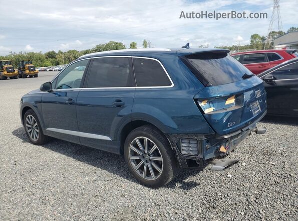 WA1LAAF75JD025436 2018 AUDI Q7 Teal Tył lewy
