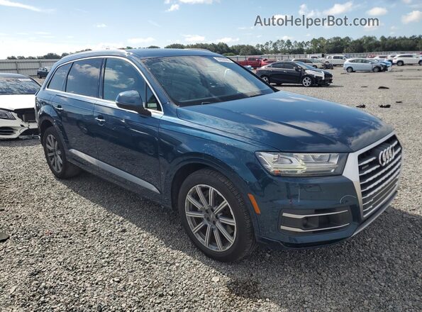 WA1LAAF75JD025436 2018 AUDI Q7 Teal Przód prawy
