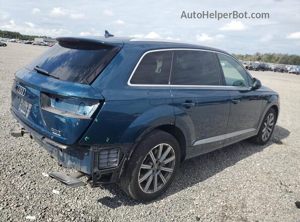 WA1LAAF75JD025436 2018 AUDI Q7 Teal Tył prawy