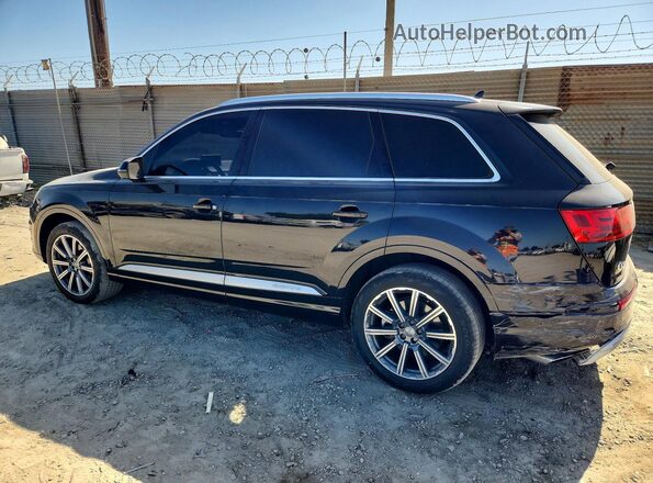 WA1LAAF76HD006503 2017 AUDI Q7 Black Tył lewy