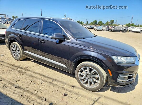WA1LAAF76HD006503 2017 AUDI Q7 Black Przód prawy