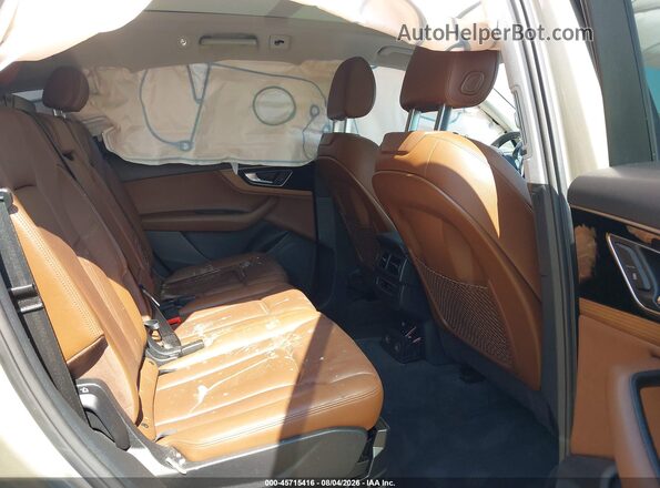 WA1LAAF76HD011491 2017 AUDI Q7 Silver Vista de la etiqueta del VIN