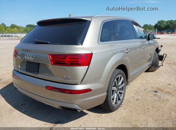 WA1LAAF76HD011491 2017 AUDI Q7 Silver Trasero derecho