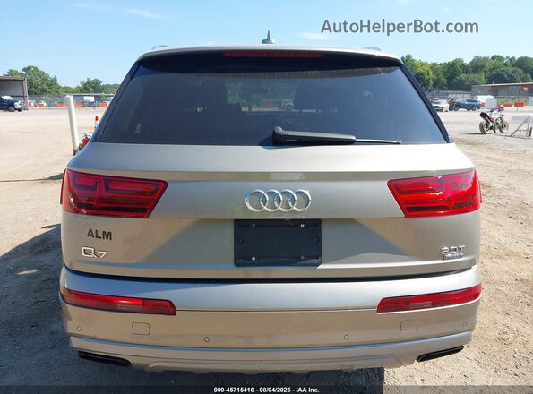 WA1LAAF76HD011491 2017 AUDI Q7 Silver 