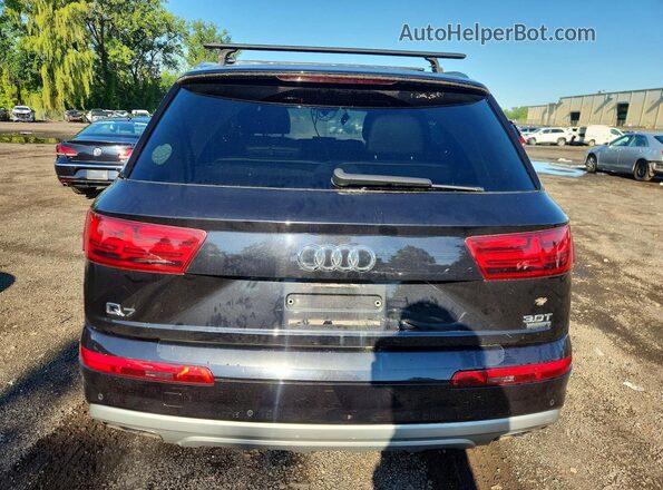 WA1LAAF76HD016691 2017 AUDI Q7 Black Vista trasera