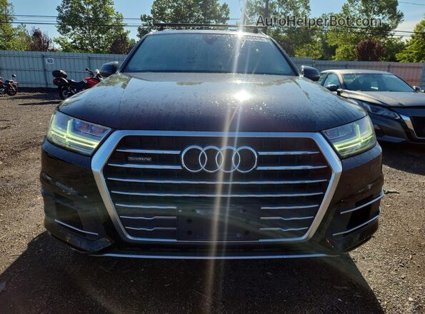 WA1LAAF76HD016691 2017 AUDI Q7 Black Vista frontal