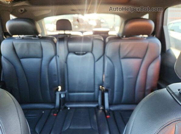 WA1LAAF76HD016691 2017 AUDI Q7 Black Vista de los asientos traseros