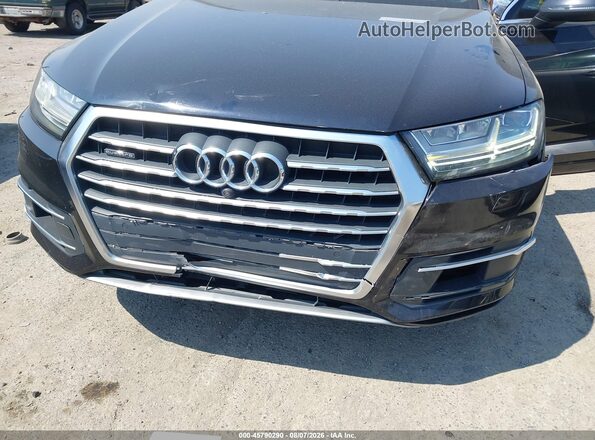 WA1LAAF76HD020689 2017 AUDI Q7 Black წინა ხედი