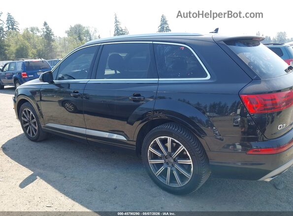 WA1LAAF76HD020689 2017 AUDI Q7 Black სალონის 360-გრადუსიანი ხედი