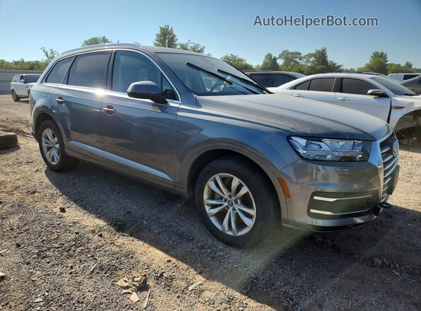 WA1LAAF76HD032678 2017 AUDI Q7 Gray Widok zestawu wskaźników