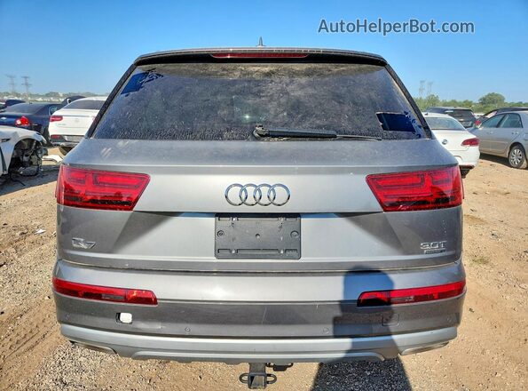 WA1LAAF76HD032678 2017 AUDI Q7 Gray Widok naklejki z numerem VIN