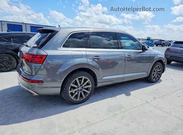 WA1LAAF76HD058729 2017 AUDI Q7 Gray Հետևի աջ
