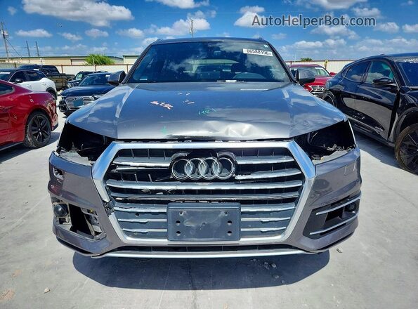 WA1LAAF76HD058729 2017 AUDI Q7 Gray Դիմացի տեսք