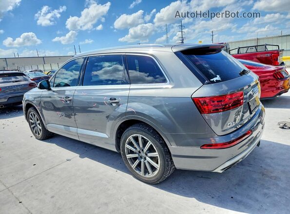 WA1LAAF76HD058729 2017 AUDI Q7 Gray Հետևի ձախ