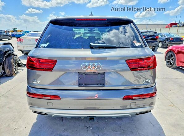WA1LAAF76HD058729 2017 AUDI Q7 Gray Հետևի տեսք