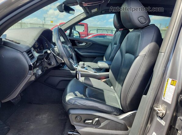 WA1LAAF76HD058729 2017 AUDI Q7 Gray Սալոնի դիմացի տեսք