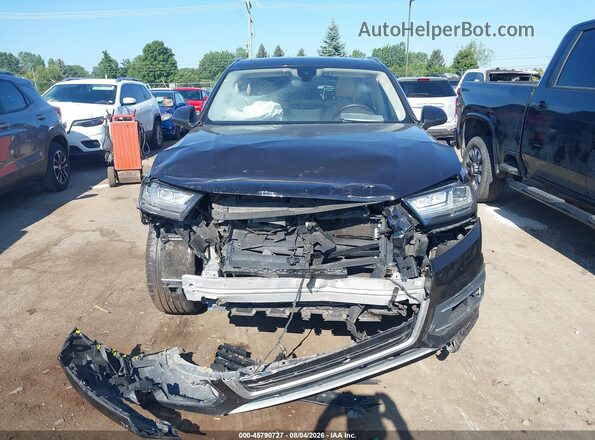 WA1LAAF76JD028667 2018 AUDI Q7 Black წინა პანელის ხედი
