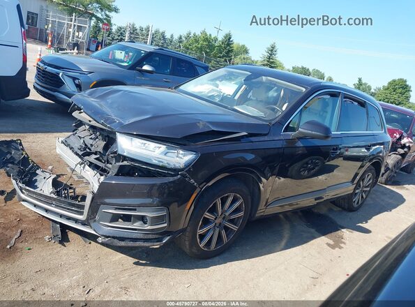 WA1LAAF76JD028667 2018 AUDI Q7 Black უკანა სალონის ხედი