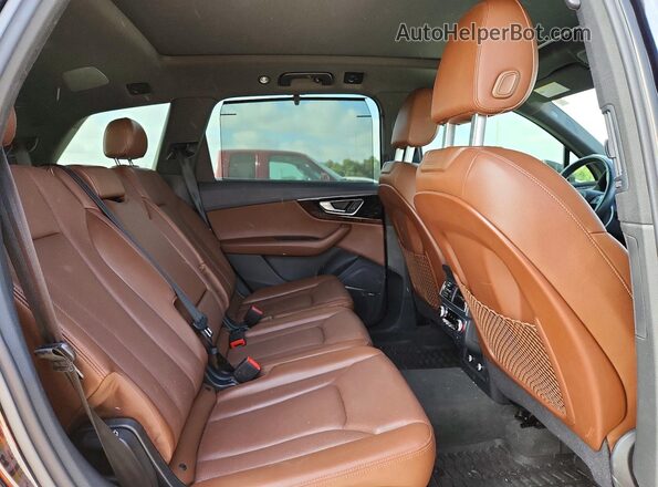WA1LAAF76KD047673 2019 AUDI Q7 Black Սալոնի հետևի տեսք