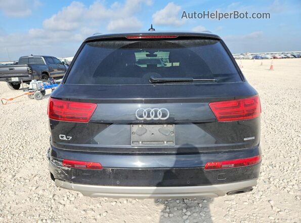 WA1LAAF76KD047673 2019 AUDI Q7 Black Հետևի տեսք