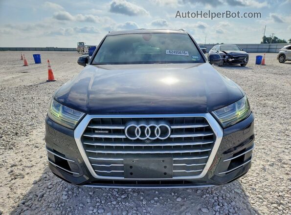WA1LAAF76KD047673 2019 AUDI Q7 Black Դիմացի տեսք
