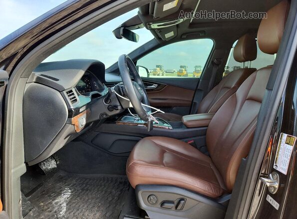 WA1LAAF76KD047673 2019 AUDI Q7 Black Սալոնի դիմացի տեսք