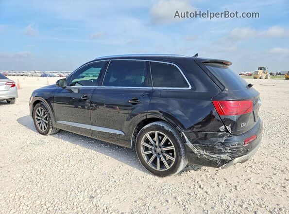 WA1LAAF76KD047673 2019 AUDI Q7 Black Հետևի ձախ