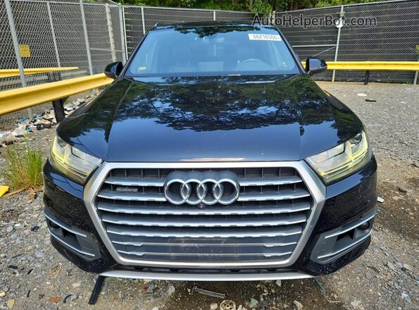 WA1LAAF77HD013766 2017 AUDI Q7 Black Front view