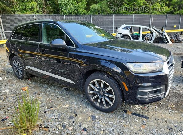 WA1LAAF77HD013766 2017 AUDI Q7 Black Front right