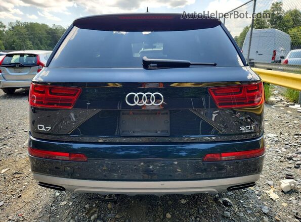 WA1LAAF77HD013766 2017 AUDI Q7 Black Rear view
