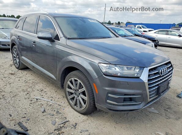 WA1LAAF77JD041055 2018 AUDI Q7 Gray Przód prawy
