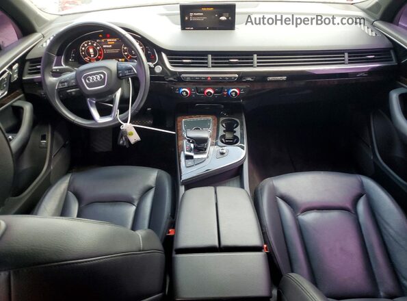WA1LAAF77JD041055 2018 AUDI Q7 Gray Widok deski rozdzielczej