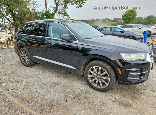WA1LAAF77KD009921 2019 AUDI Q7 Black წინა პანელის ხედი