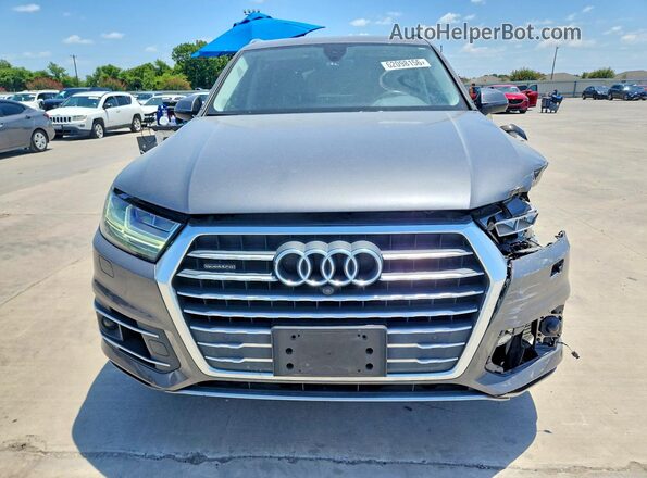 WA1LAAF77KD048461 2019 AUDI Q7 Gray Front view