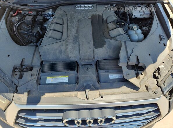 WA1LAAF77KD048461 2019 AUDI Q7 Gray Engine compartment view