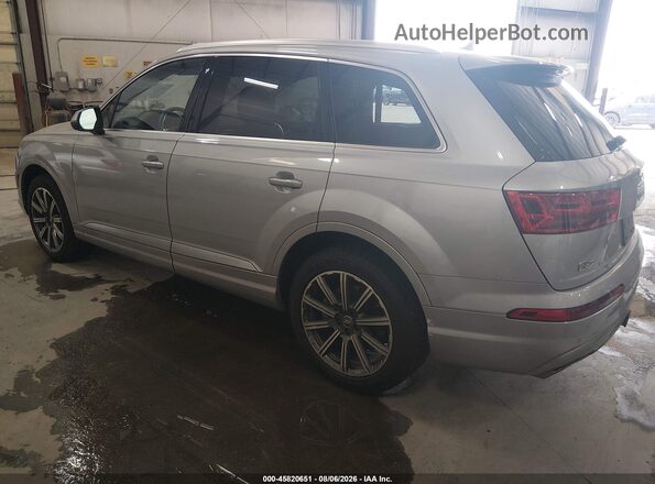 WA1LAAF78HD001741 2017 AUDI Q7 Silver Задня ліва чверть