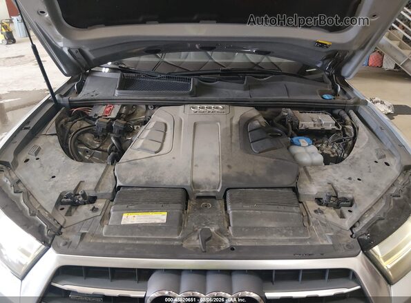 WA1LAAF78HD001741 2017 AUDI Q7 Silver Вид ззаду