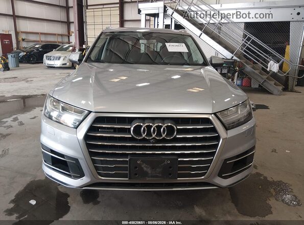 WA1LAAF78HD001741 2017 AUDI Q7 Silver Вид щитка приладів