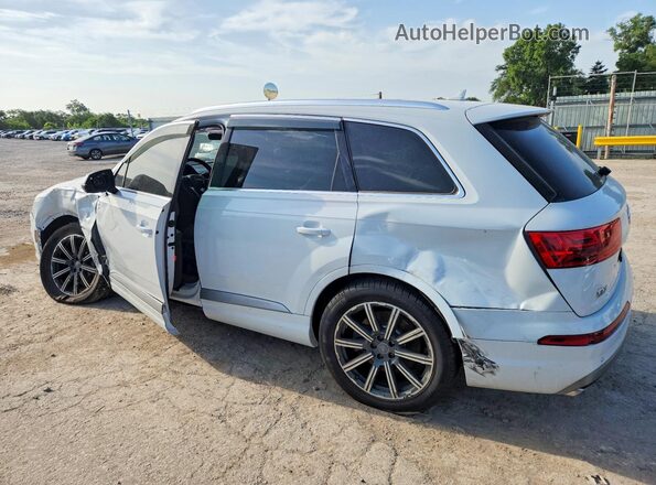 WA1LAAF78HD003487 2017 AUDI Q7 White Հետևի ձախ