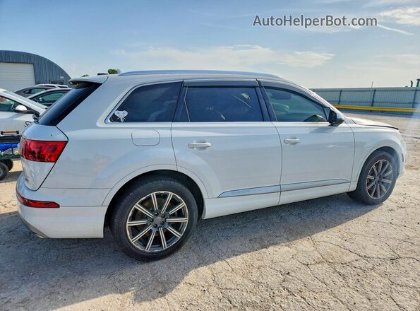WA1LAAF78HD003487 2017 AUDI Q7 White Հետևի աջ