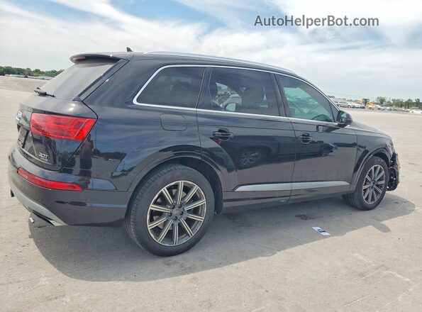 WA1LAAF78HD004607 2017 AUDI Q7 Black უკანა მარჯვენა