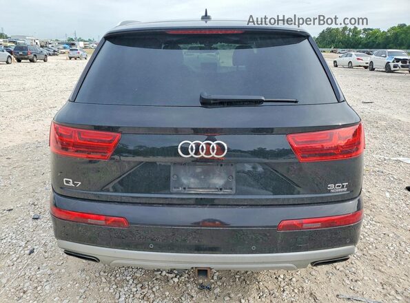 WA1LAAF78HD021536 2017 AUDI Q7 Black Հետևի տեսք