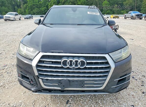 WA1LAAF78HD021536 2017 AUDI Q7 Black Դիմացի տեսք