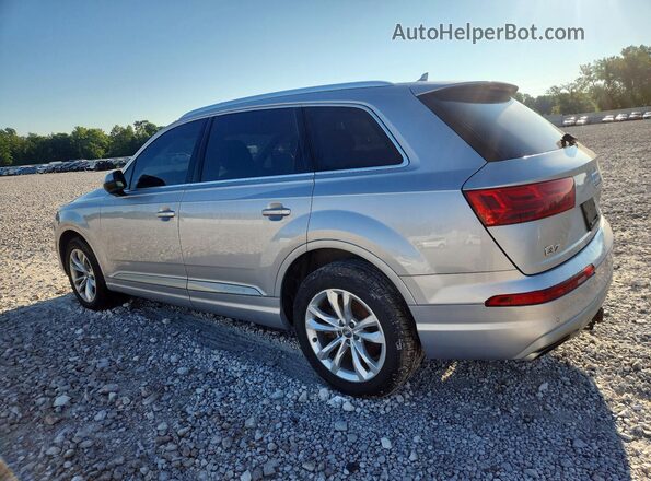 WA1LAAF78HD033458 2017 AUDI Q7 Silver Rear left