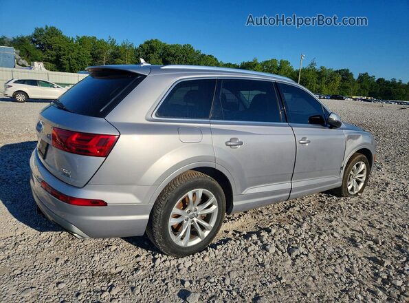 WA1LAAF78HD033458 2017 AUDI Q7 Silver Rear right