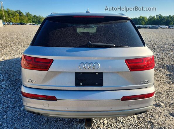 WA1LAAF78HD033458 2017 AUDI Q7 Silver Rear view