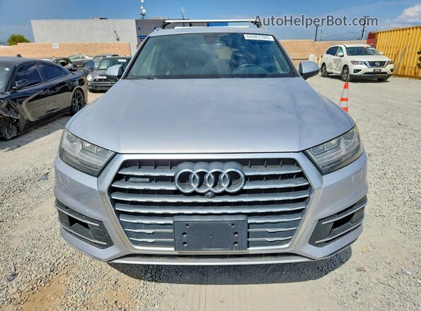 WA1LAAF78HD037199 2017 AUDI Q7 Silver წინა ხედი