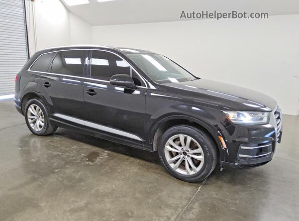 WA1LAAF78HD043150 2017 AUDI Q7 Black Przód prawy
